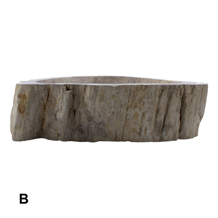 Indomarmer Petrified Wood Washbasin Set