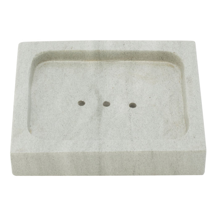 Indomarmer Green Sandstone Soap dish Vera