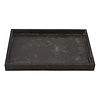 Schwarz Marmor Serviertablett 34x23x3 cm