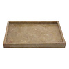 Indomarmer Rotem Marmor Serviertablett 34x23x3 cm