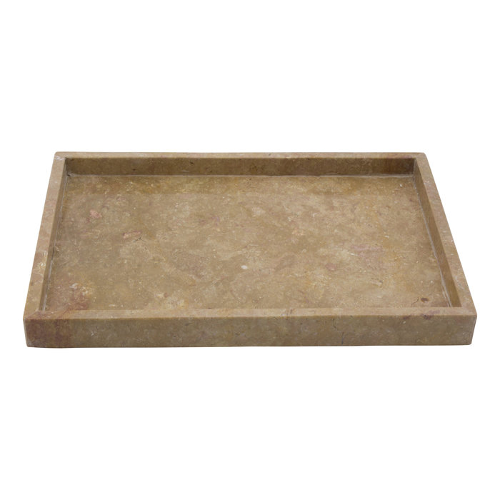Indomarmer Red Marble Tray 34x23x3 cm