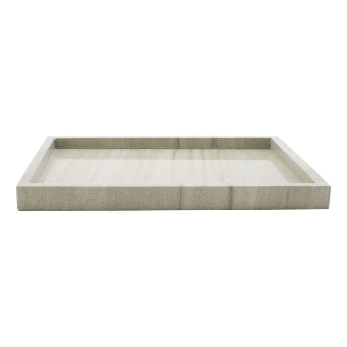 Indomarmer Groene Zandsteen Dienblad 34x23x3 cm