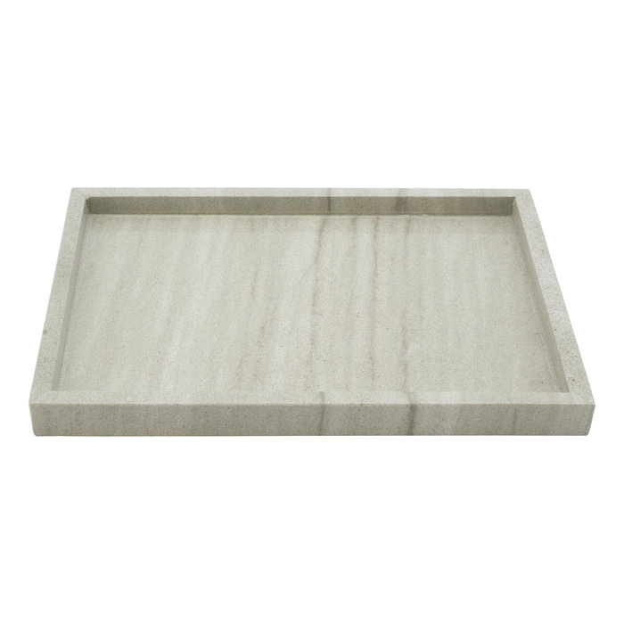 Indomarmer Groene Zandsteen Dienblad 34x23x3 cm
