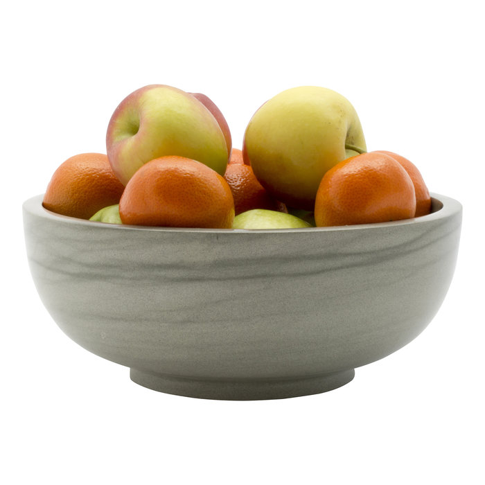Indomarmer Fruitschaal van Groene Zandsteen 25 cm