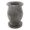 Indomarmer Gray Marble Vase H17cm Ø10cm