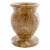 Rotem Marmor Vase H17cm Ø10cm