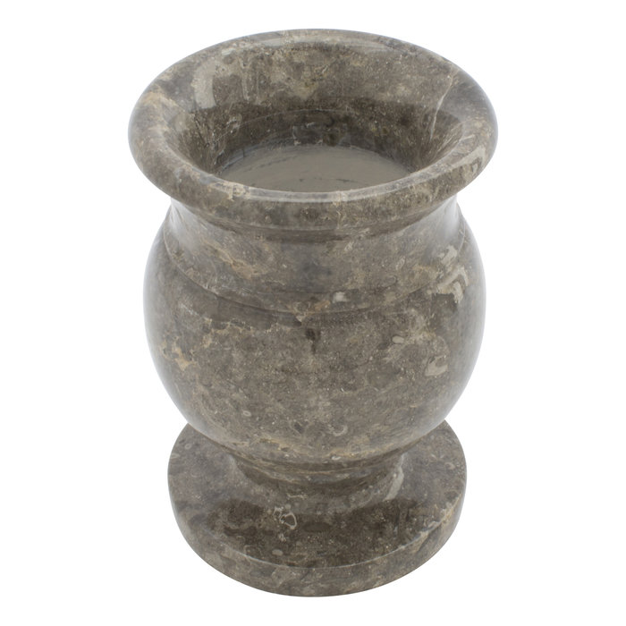 Indomarmer Gray Marble Vase H17cm Ø12