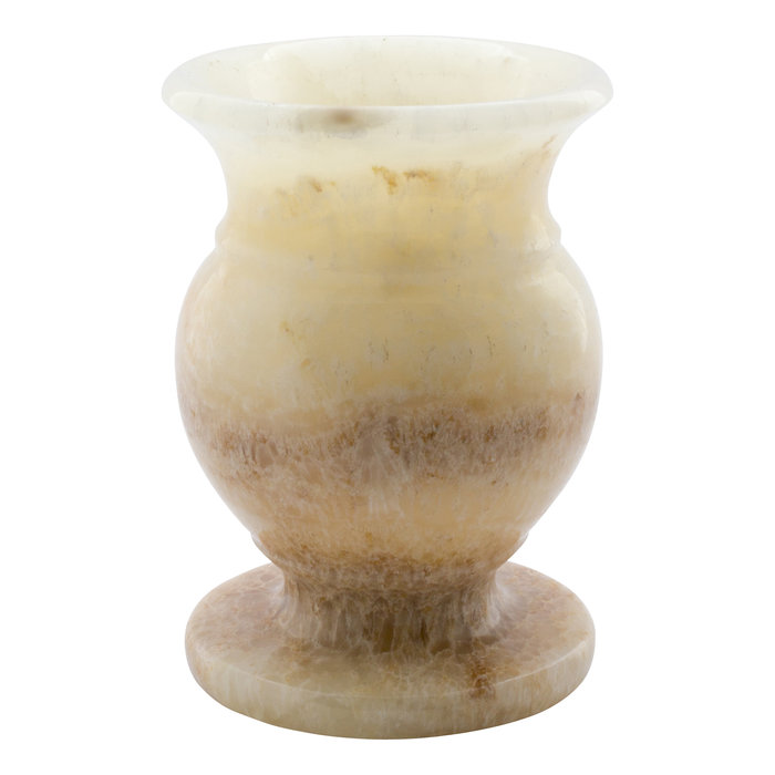 Indomarmer Onyx Vaas H17cm Ø12