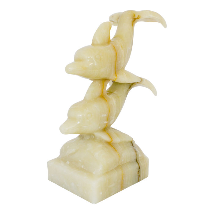 Indomarmer Dolfijn van Onyx