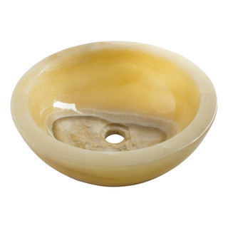 Indomarmer Onyx Waskom Ø 40 x H 15 cm