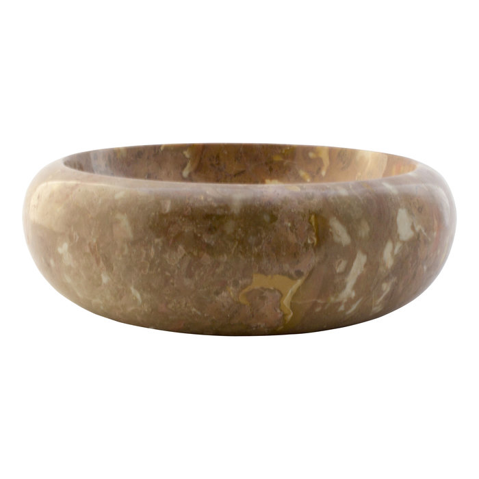 Indomarmer Toiletfontein Donut Rood Marmer Ø 30 x H 10 cm