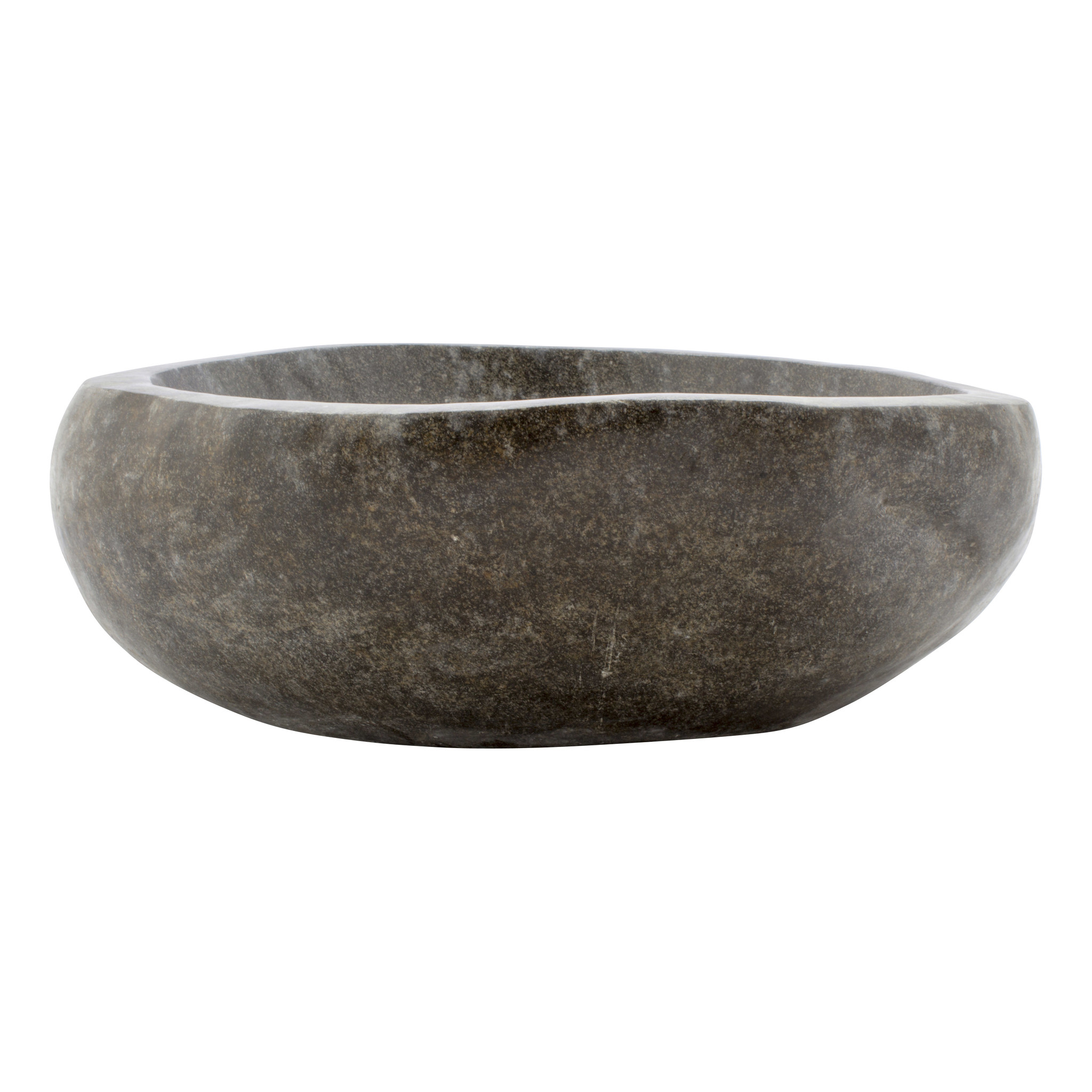 Indomarmer Polished River Stone Wash Bowl 45x38x15cm