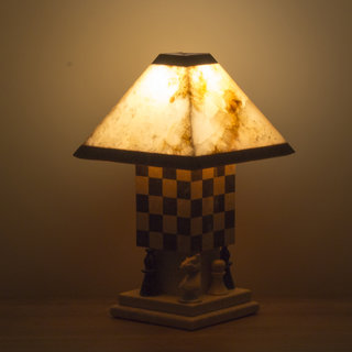 Indomarmer Table lamp Chess Onyx & Marble