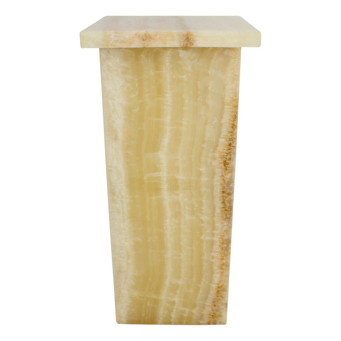 Indomarmer Square Lamp Onyx Hoogte 41 cm