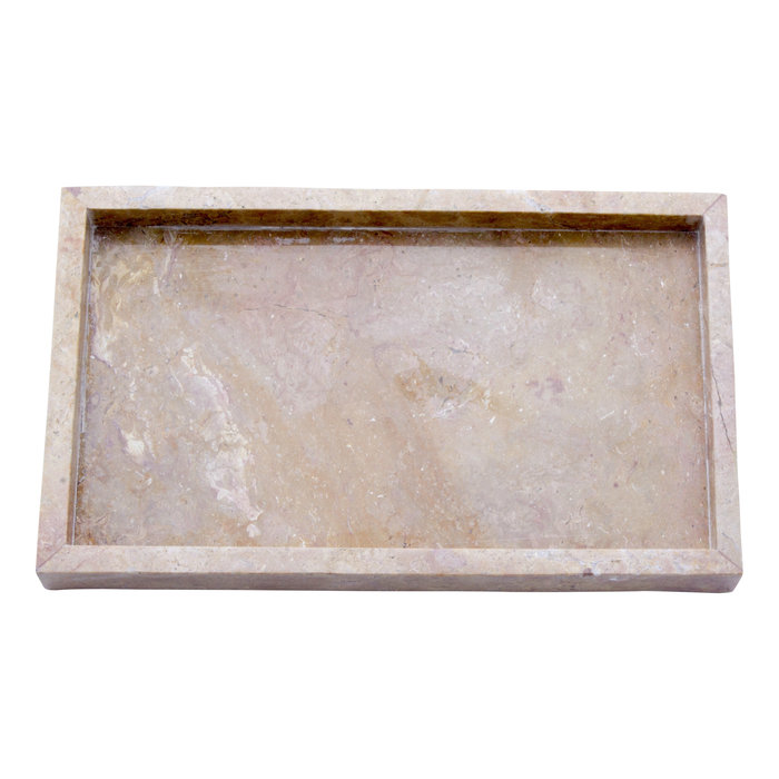 Indomarmer Rood Marmeren Dienblad 30x18x3 cm