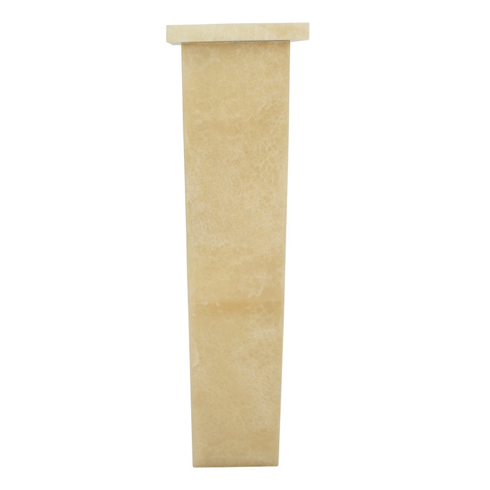 Indomarmer Square Lamp Onyx Hoogte 62 cm