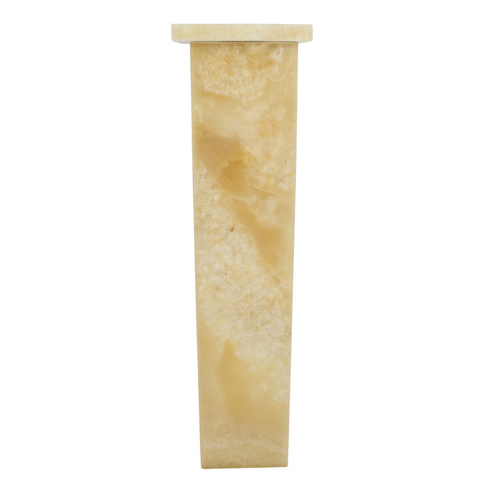 Indomarmer Square Lamp Onyx Hoogte 62 cm