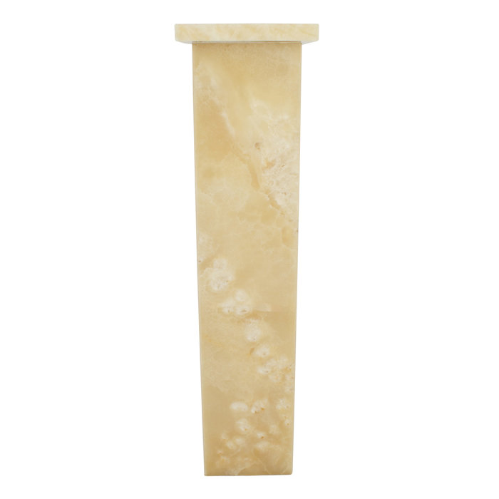 Indomarmer Square Lampe Aus Onyx Höhe 62 cm