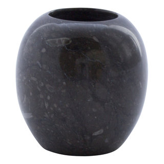 Indomarmer Black Marble Tea light holder H8 Ø8