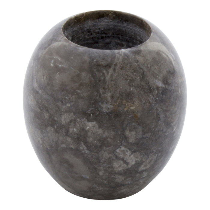 Indomarmer Grauem Marmor Teelichtkerzenhalter H8 Ø8