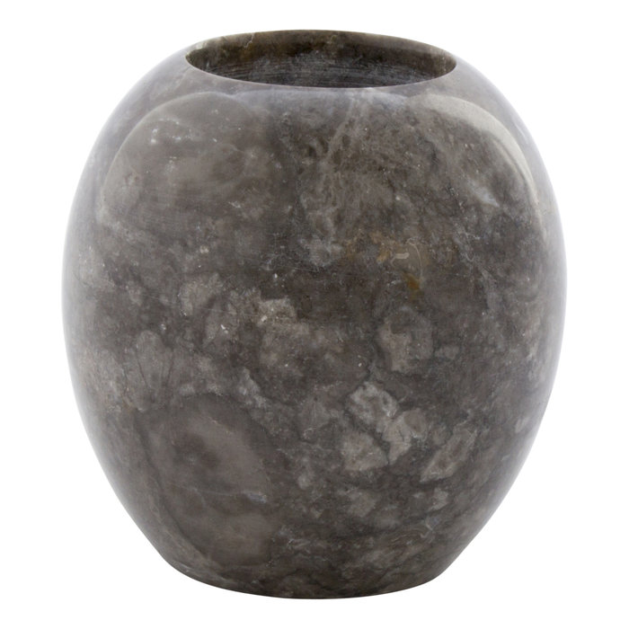 Indomarmer Gray Marble Tea light holder H8 Ø8