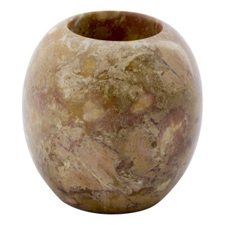 Indomarmer Red Marble Tea light holder H8 Ø8