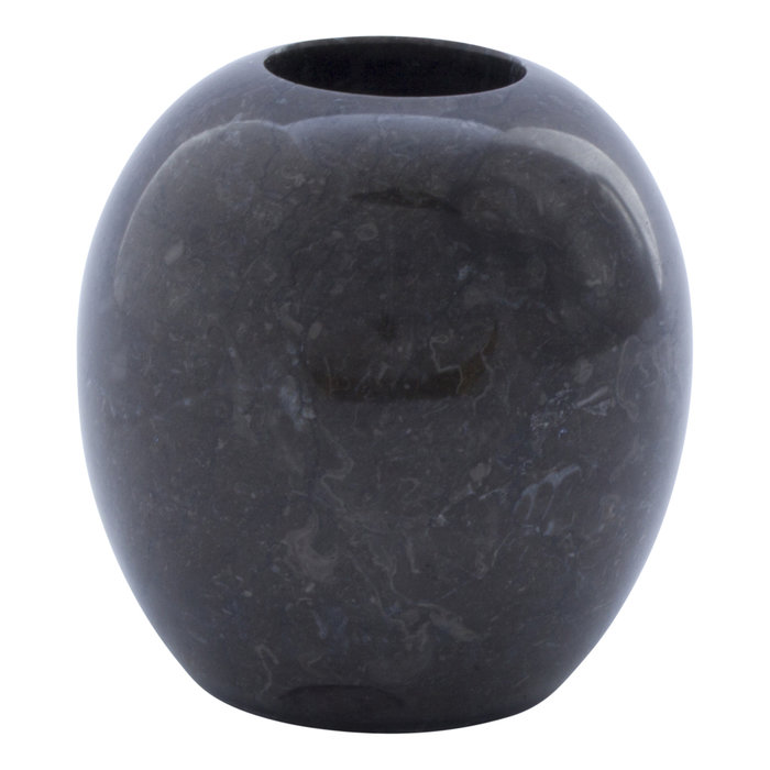 Indomarmer Black Marble Tea light holder H10 Ø10