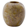 Red Marble Tea light holder H10 Ø10