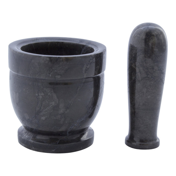 Indomarmer Black Marble Mortar