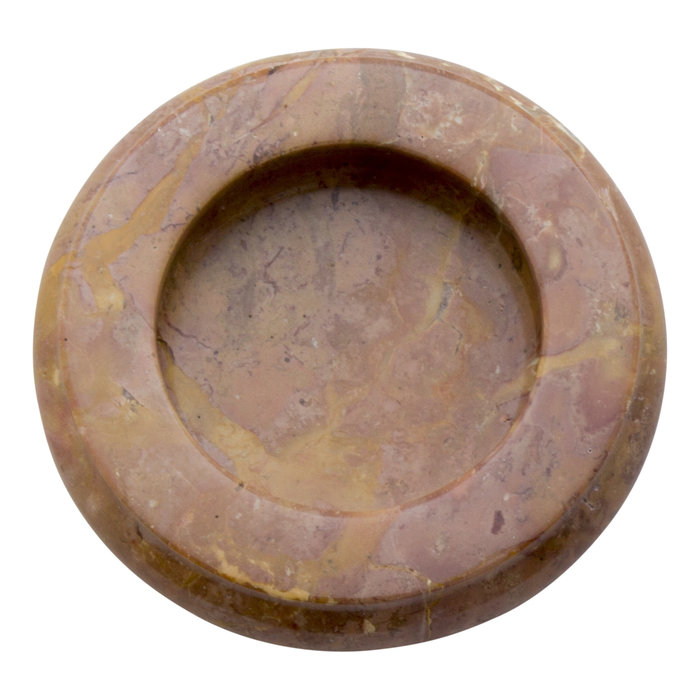 Indomarmer Red Marble Ashtray Ø 12