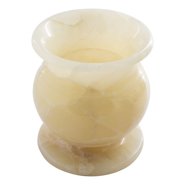 Indomarmer Onyx Vase H17cm Ø15