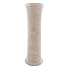 Schlanke Vase aus Creme Marmor H25cm Ø8