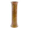 Schlanke Vase aus Rotem Marmor H25cm Ø8