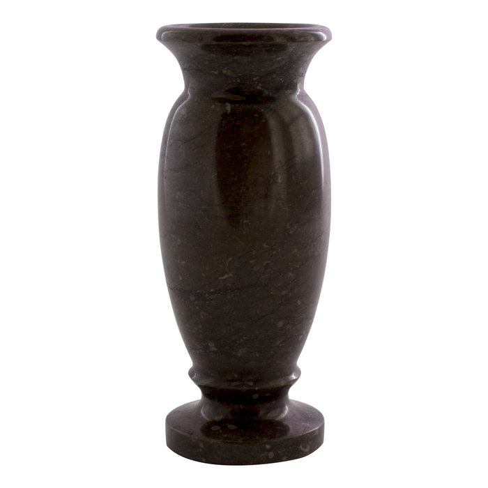Indomarmer Black Marble Vase H20cm Ø9cm