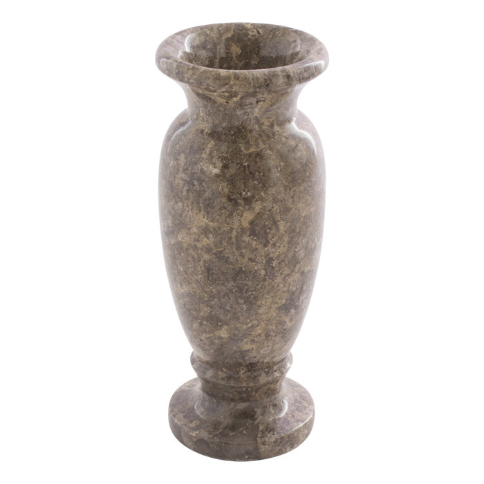 Indomarmer Grauem Marmor Vase H20cm Ø9cm