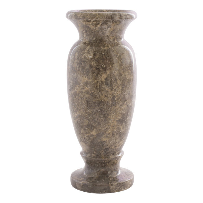Indomarmer Gray Marble Vase H20cm Ø9cm