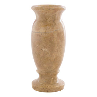 Indomarmer Rotem Marmor Vase H20cm Ø9cm