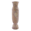 Vase aus Rotem Marmor H30cm Ø8cm