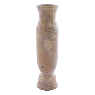 Indomarmer Red Marble Vase H30cm Ø8cm
