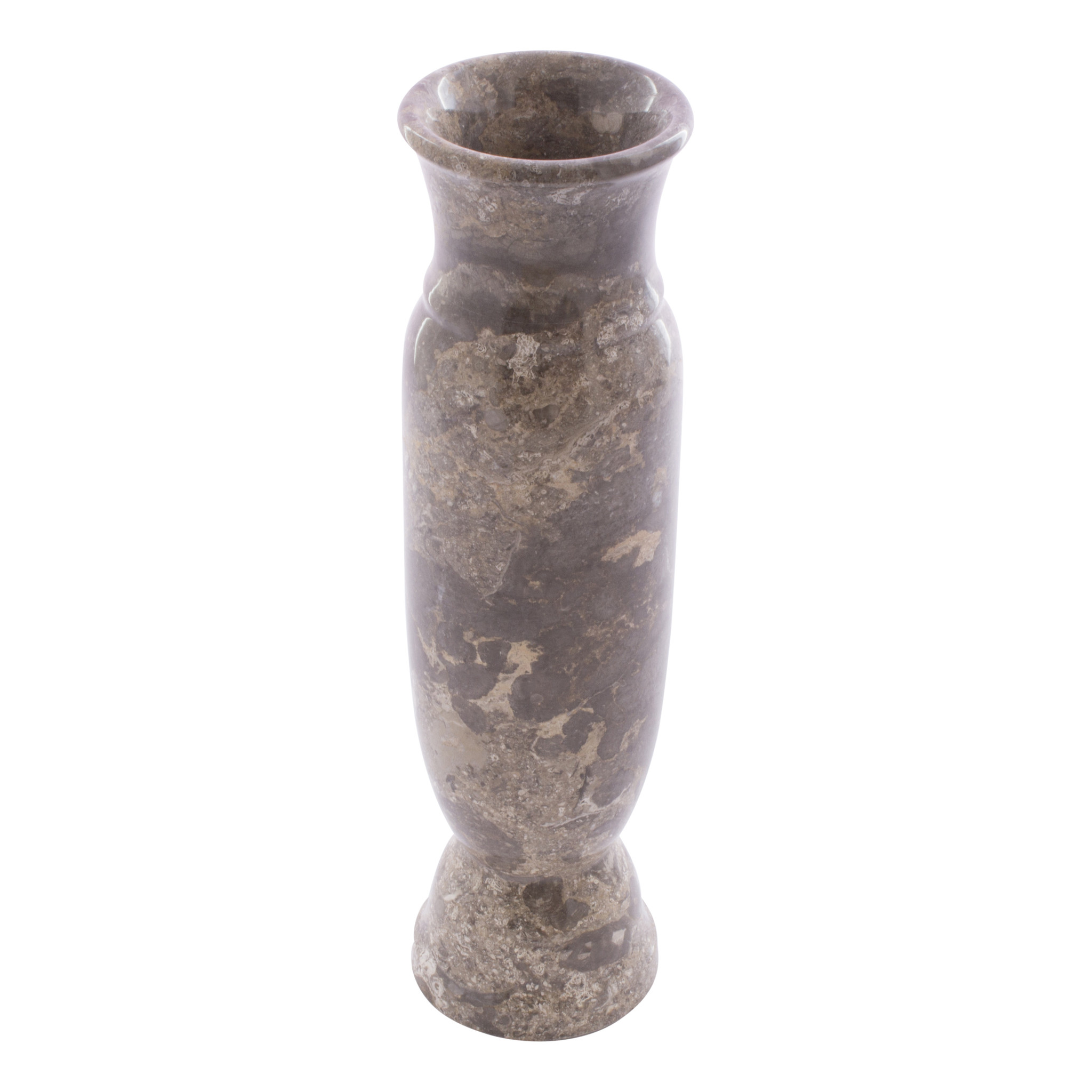 Indomarmer Gray Marble Vase H30cm Ø8cm