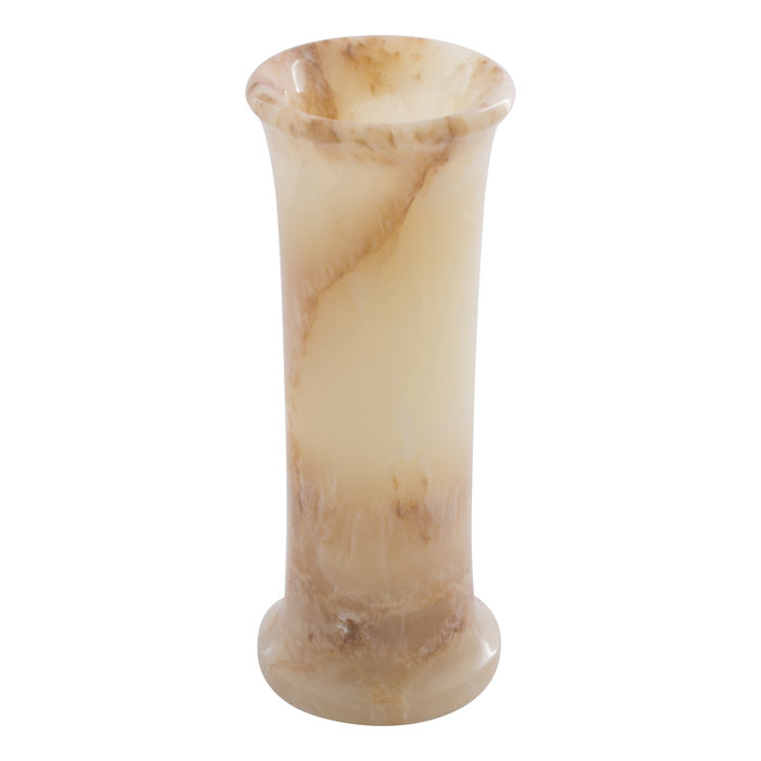 Indomarmer Onyx Vase Slim H20cm Ø8cm
