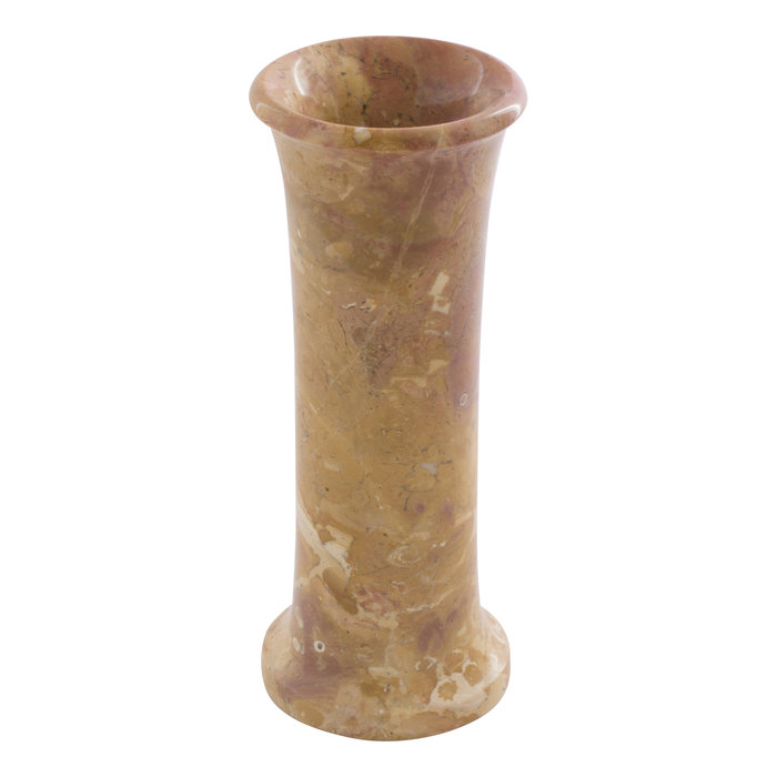 Indomarmer Slim Red Marble Vase H20cm Ø8cm