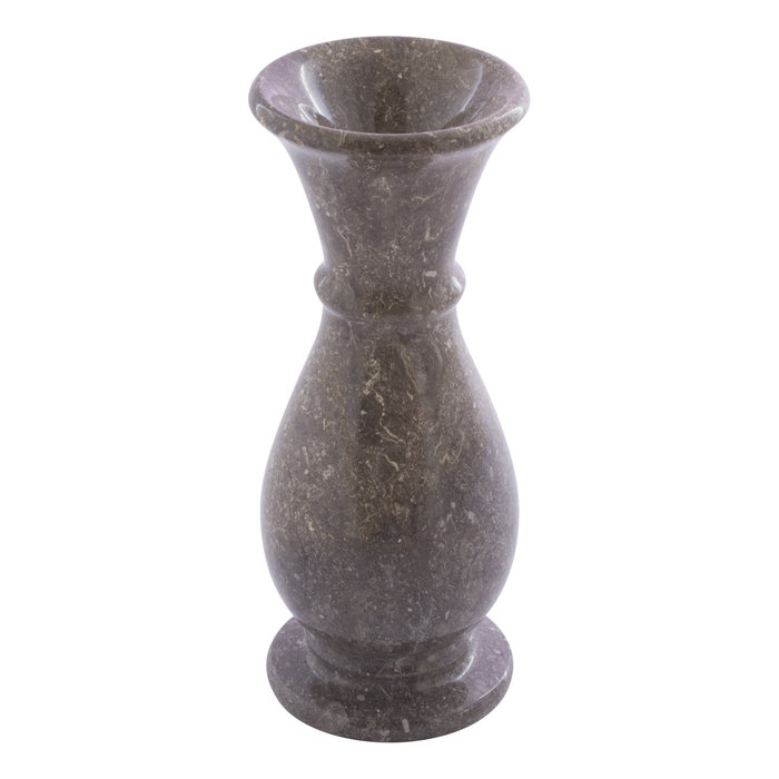 Indomarmer Grijs Marmeren Roosvaasje H20cm Ø8cm