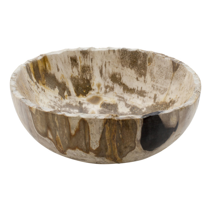 Indomarmer Petrified Wood Fruit bowl
