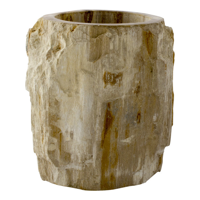 Indomarmer 4-Piece Petrified Wood Bath Set Liana