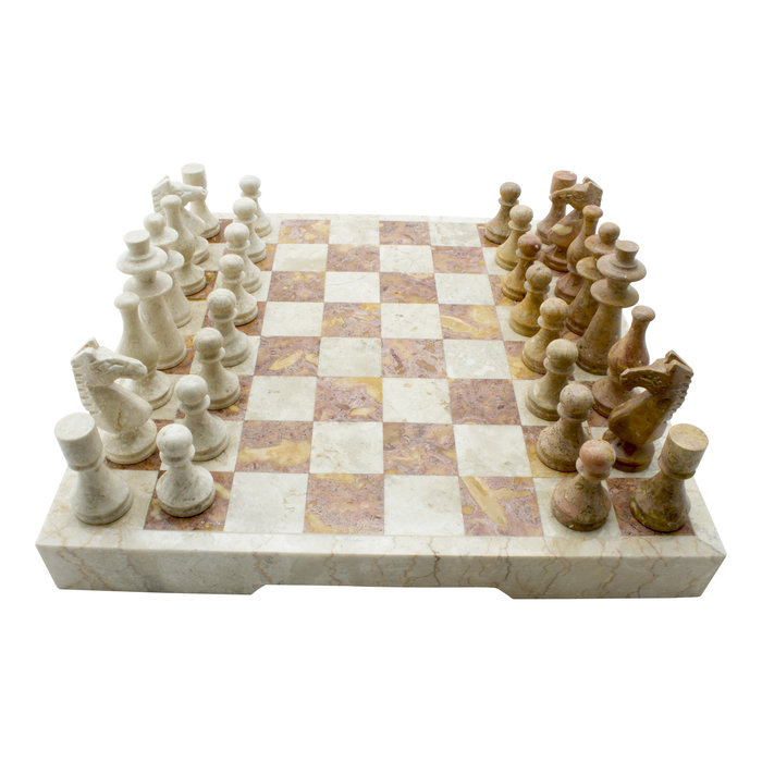 Indomarmer Schaakbord Marmer 45 x 45 cm Model 6