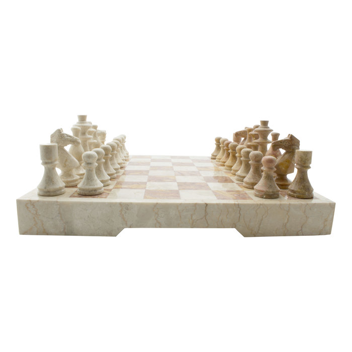 Indomarmer Marble Chessboard 45 x 45 cm Model 6