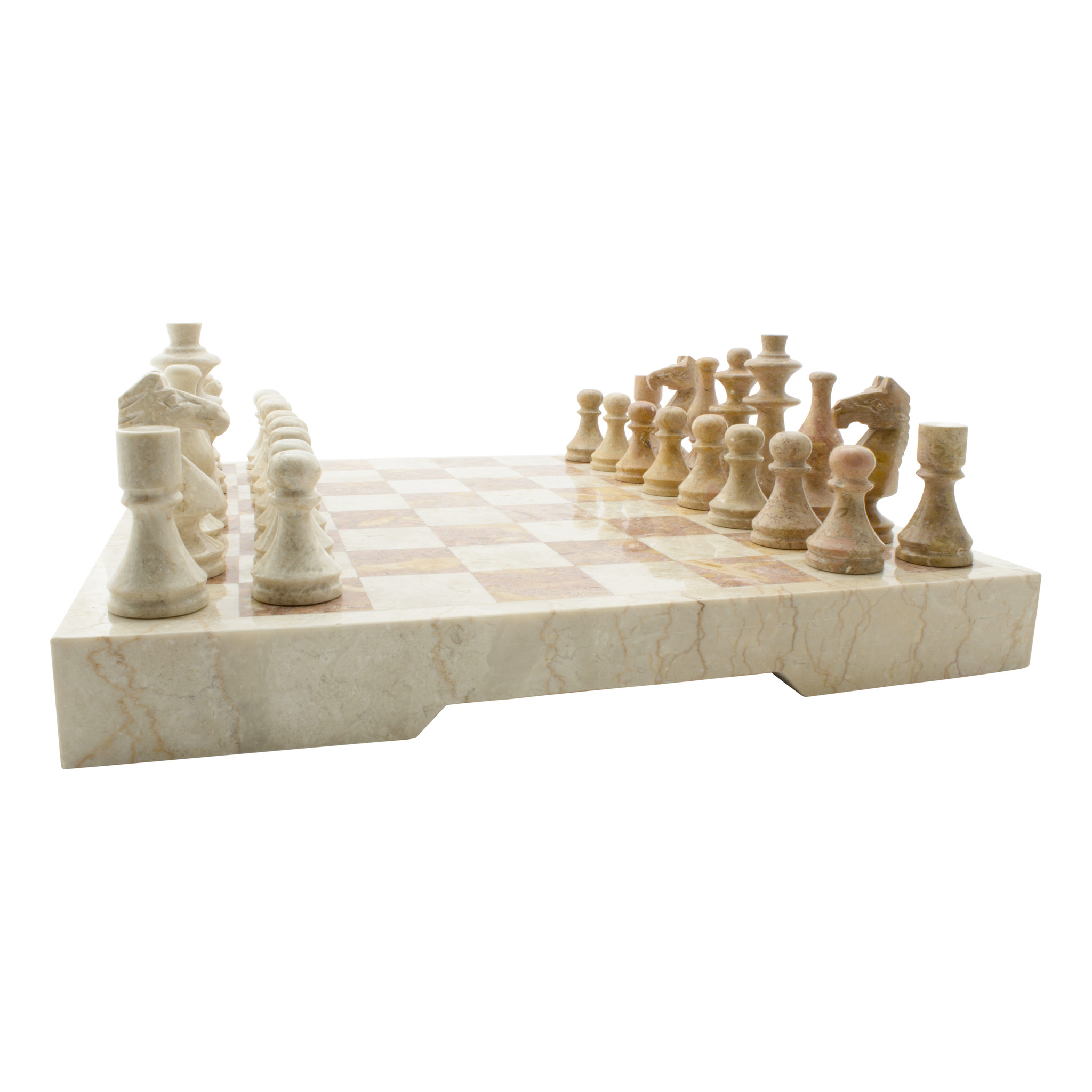Indomarmer Marble Chessboard 45 x 45 cm Model 6