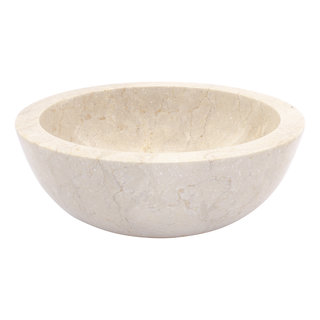 Indomarmer Cream Marble Wash bowl Ø 40 x H 15 cm