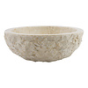 Waskom Full-Marmo Crème Marmer Ø 40 x H 15 cm